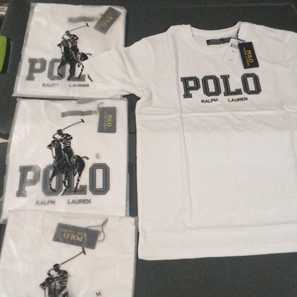 Brand new mens graphic polo Ralph Lauren tees